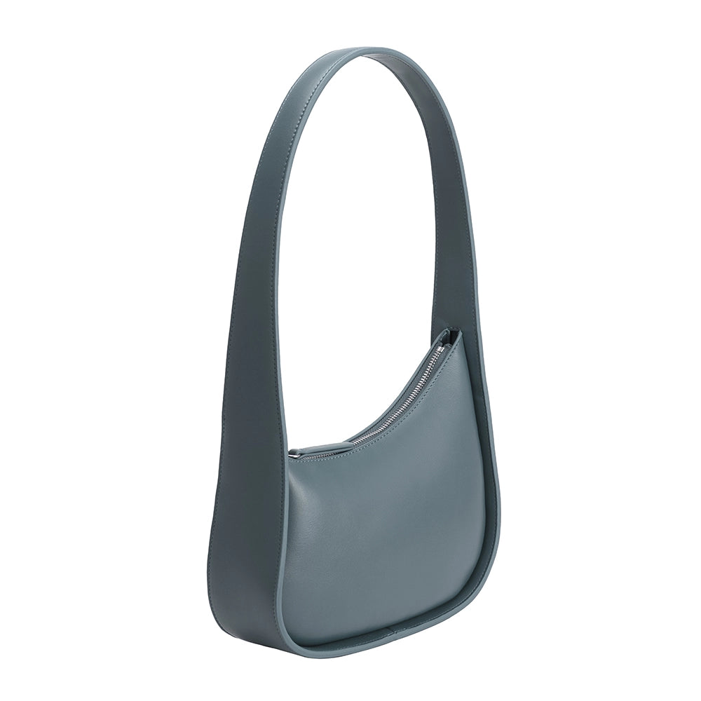 Willow Recycled Vegan Shoulder Bag (Slate)