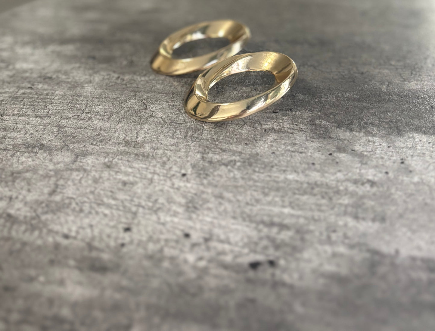 The Margot Luxe Large Drop Earrings (Gold)