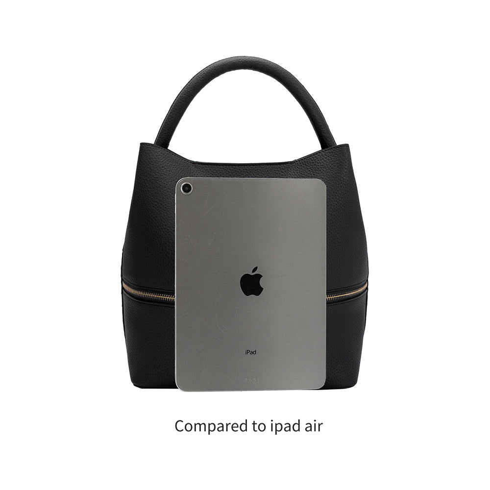 Karianna Recycled Vegan Crossbody Bag (Black)