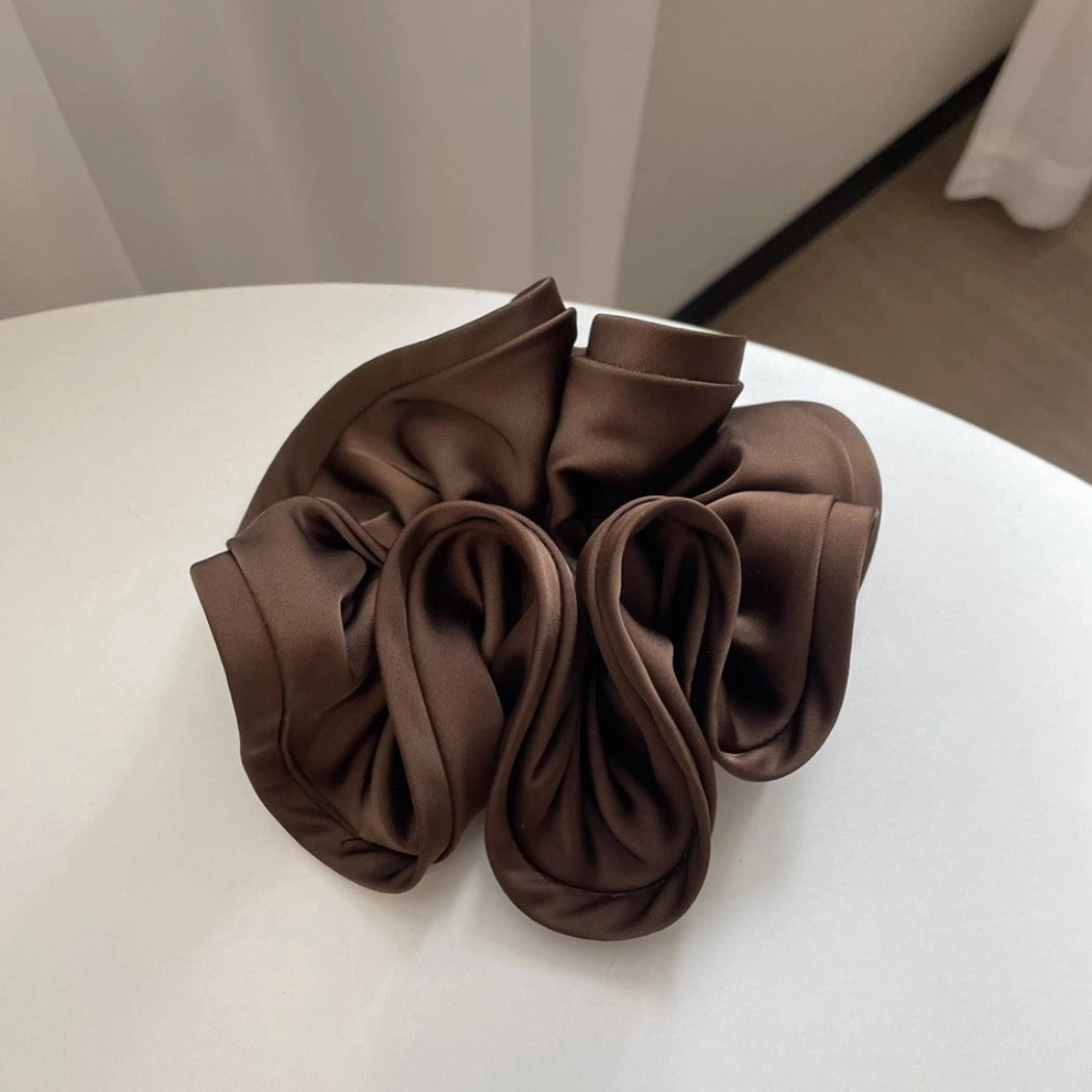 Grace Silk Satin Soft Scrunchie