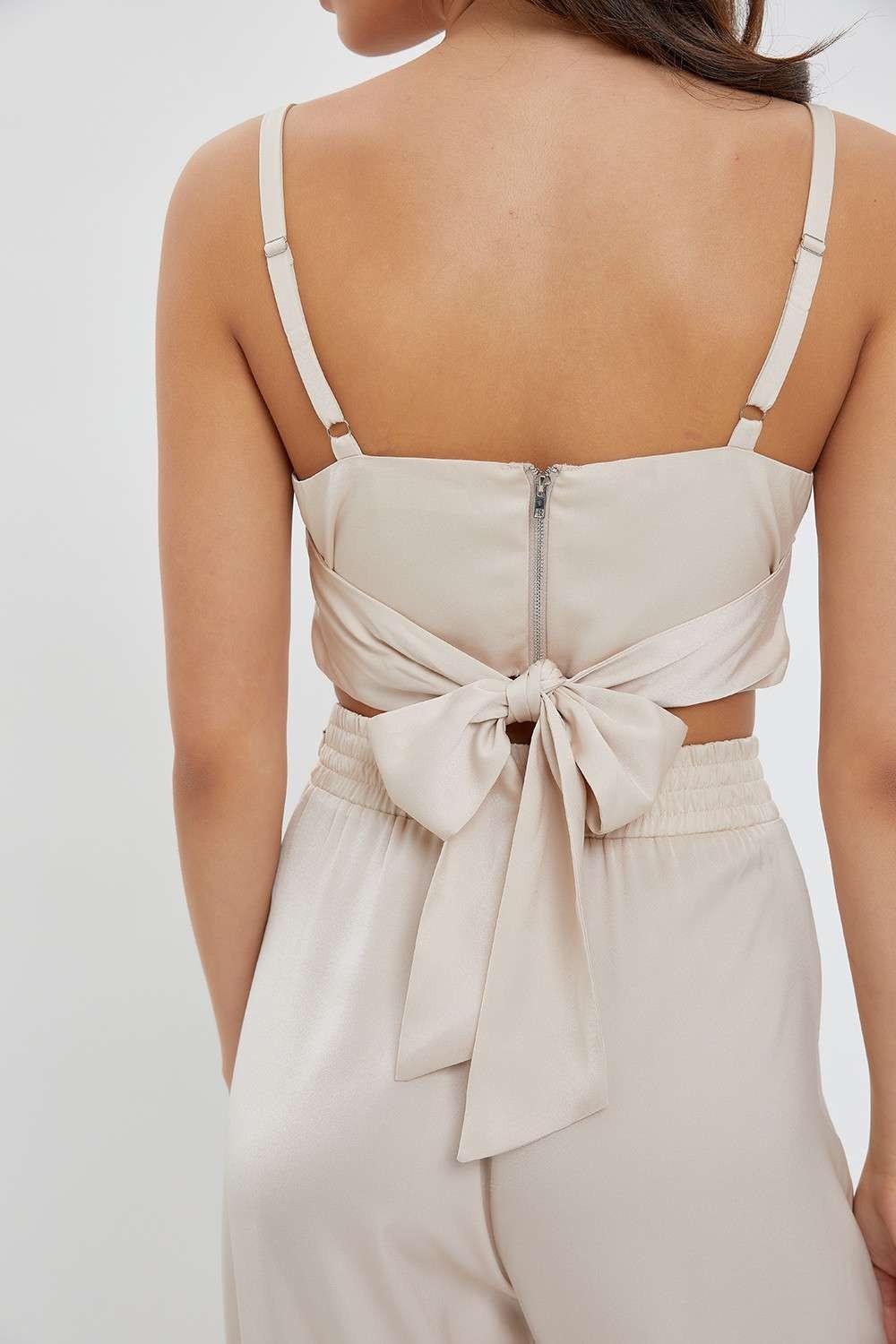 The Marlo Satin Set (Champagne)
