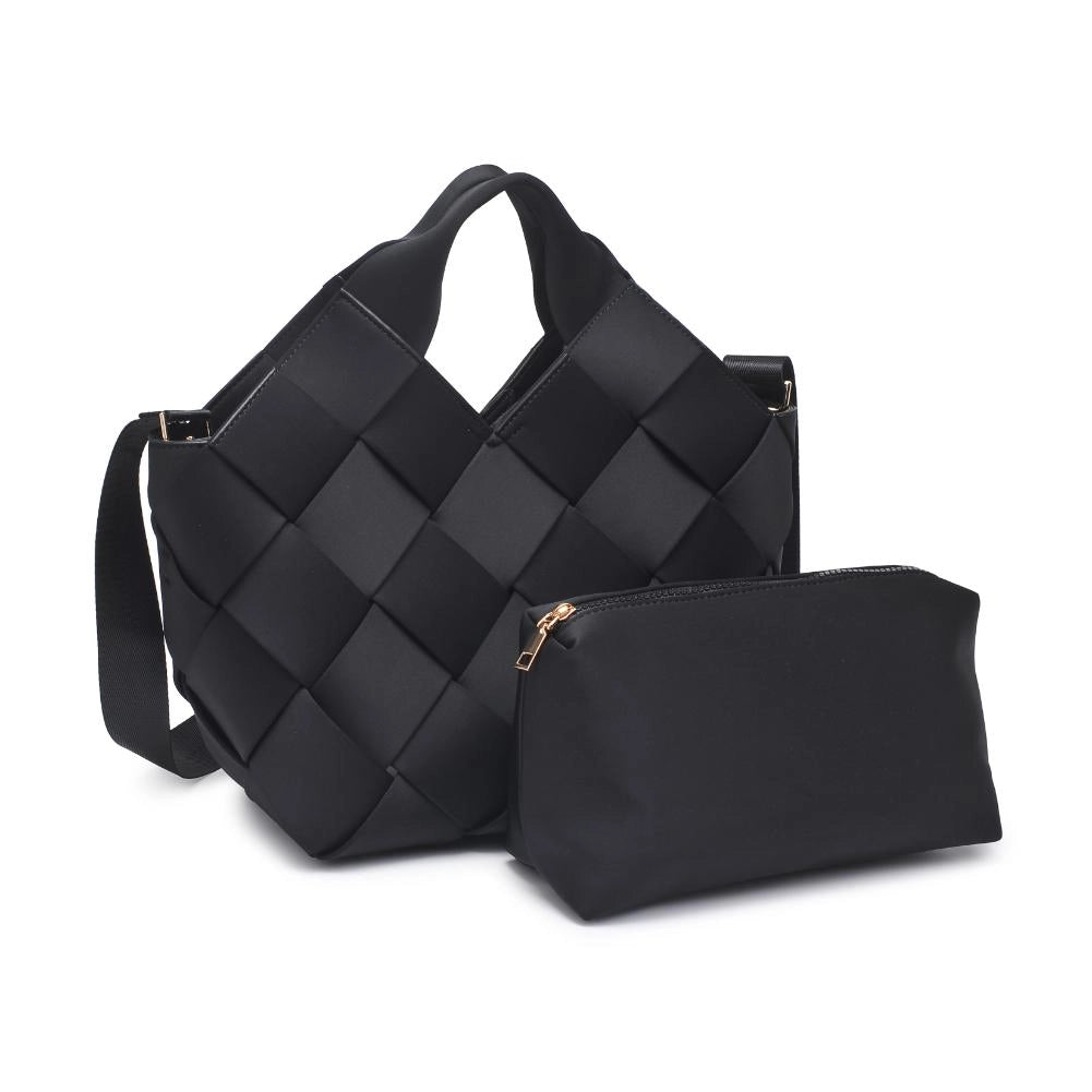 RESILIENCE WOVEN NEOPRENE TOTE (BLACK)