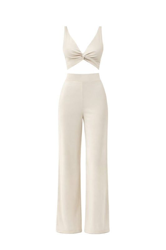 The Marlo Satin Set (Champagne)