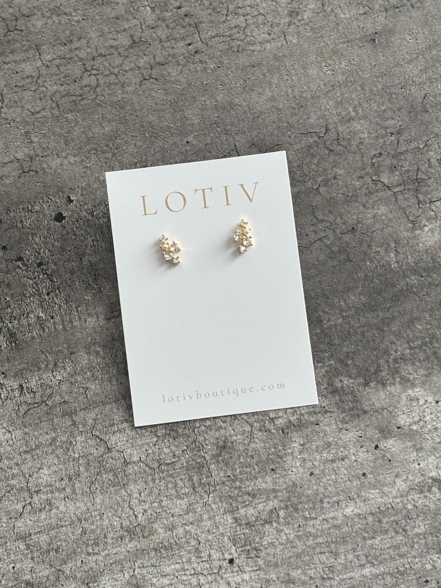 Sher Cluster Stud (Gold)