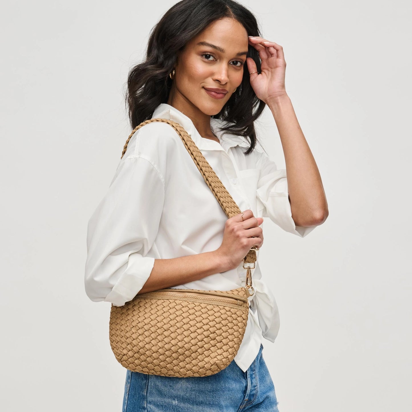 Ethereal  Woven Sustainable Crossbody Purse