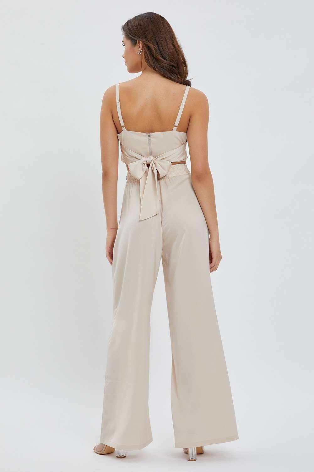 The Marlo Satin Set (Champagne)