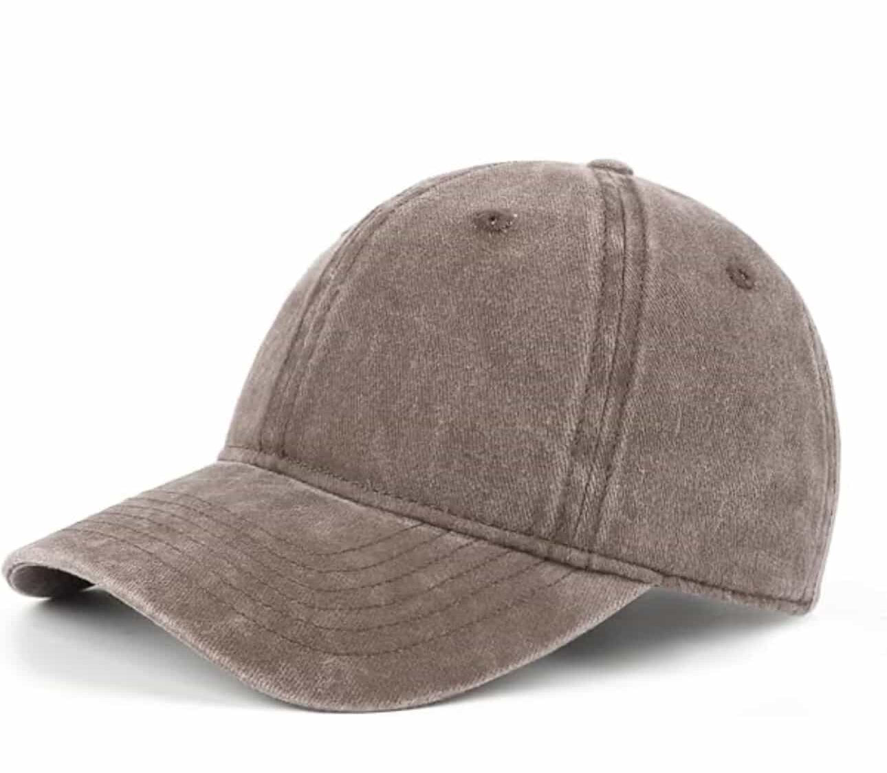 Faded Wash Baseball Hat (Gray)