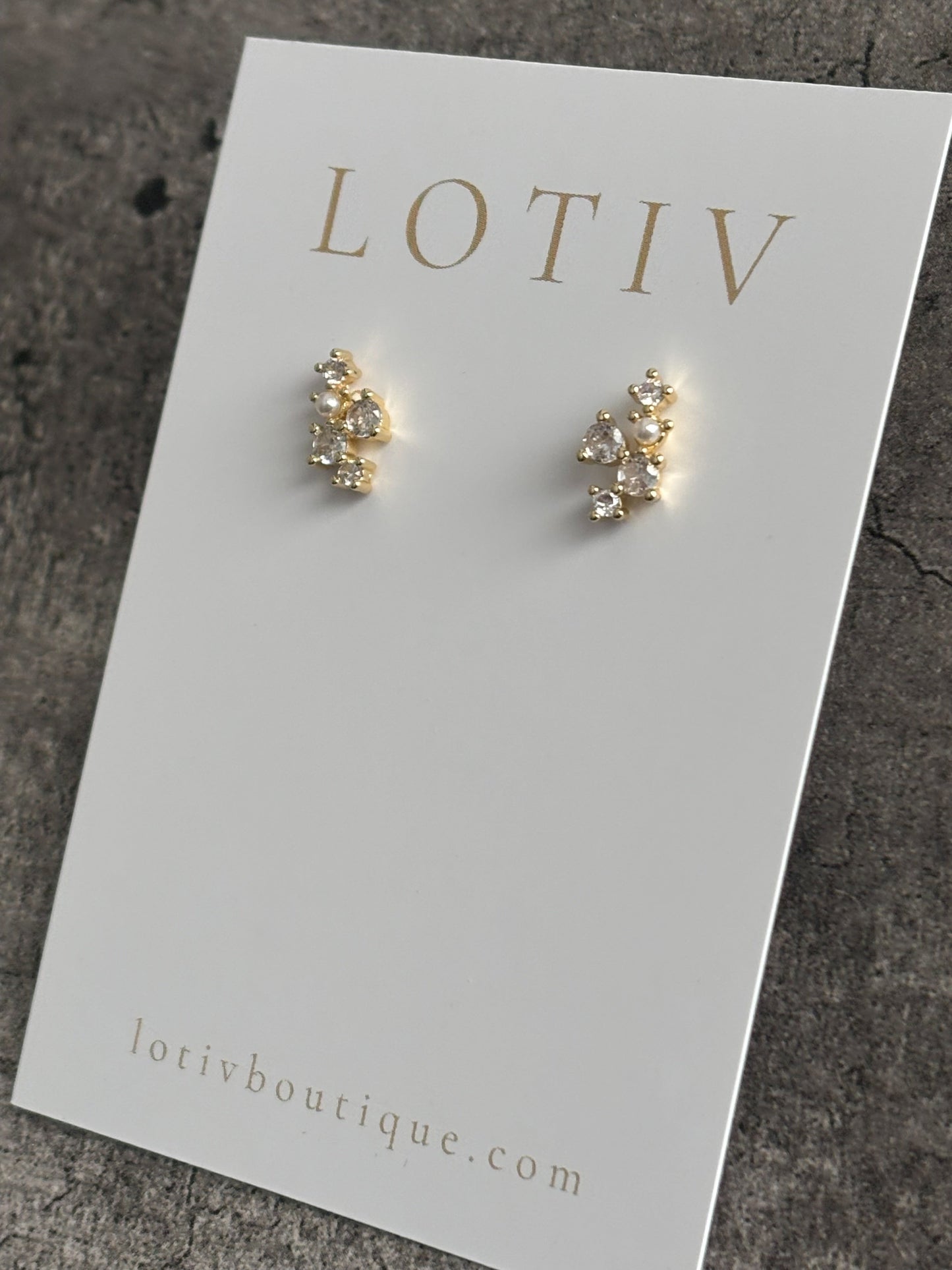 Sher Cluster Stud (Gold)