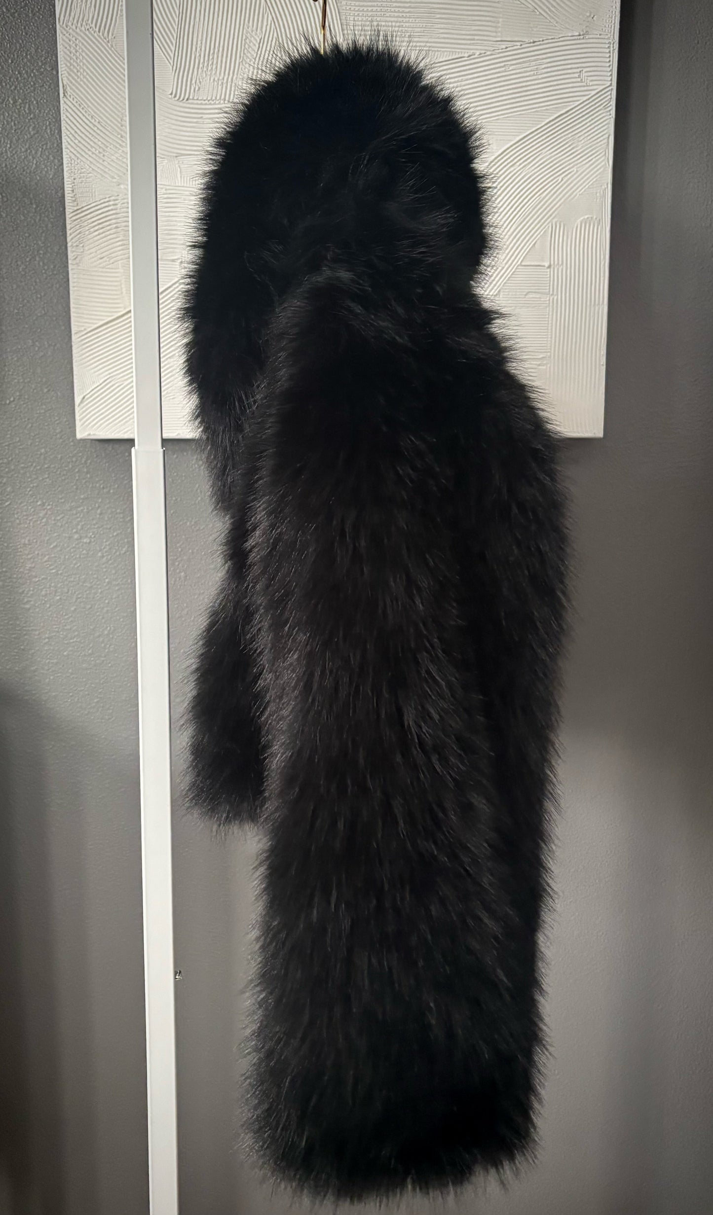 Lotiv Faux Fur Coat (Black)