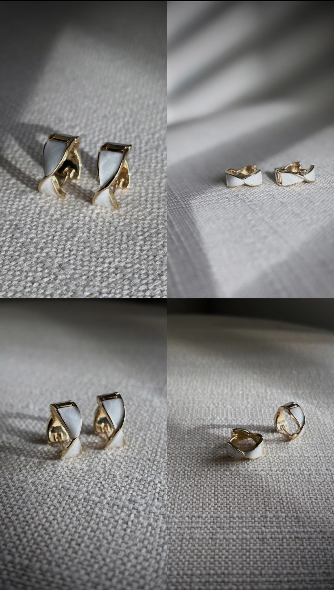 EVA WHITE PEARLIZED HUGGIES