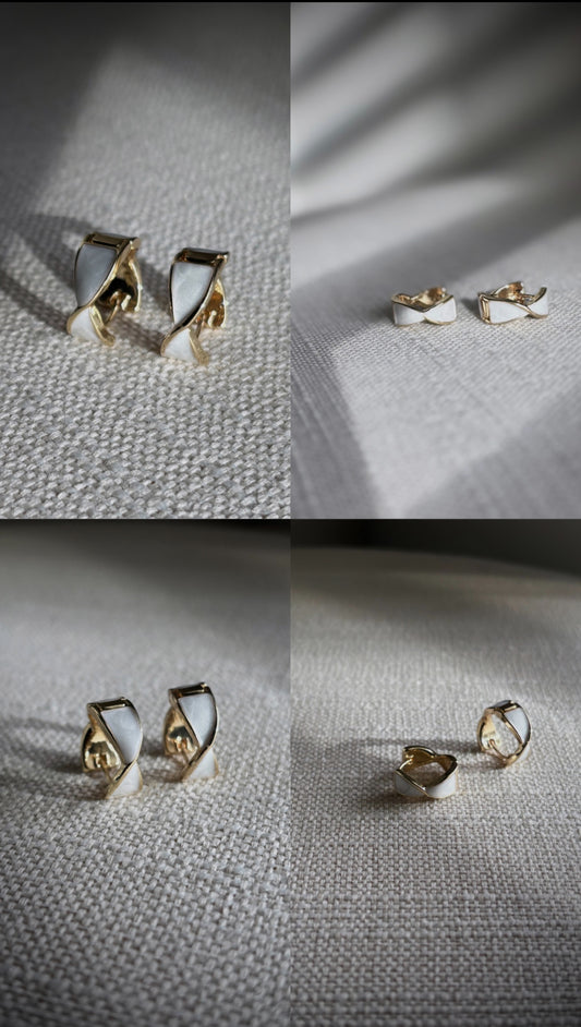 EVA WHITE PEARLIZED HUGGIES