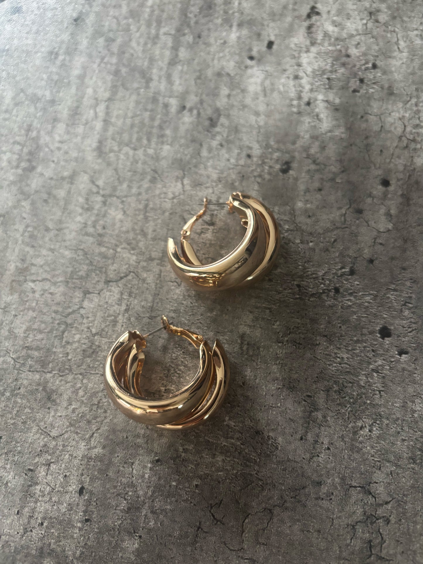 Anemoia Gold Hoop Earrings