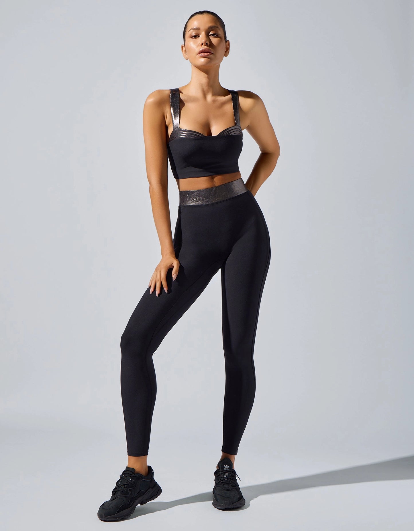 Lina Sports Leggings - Mona Kattan (Black)