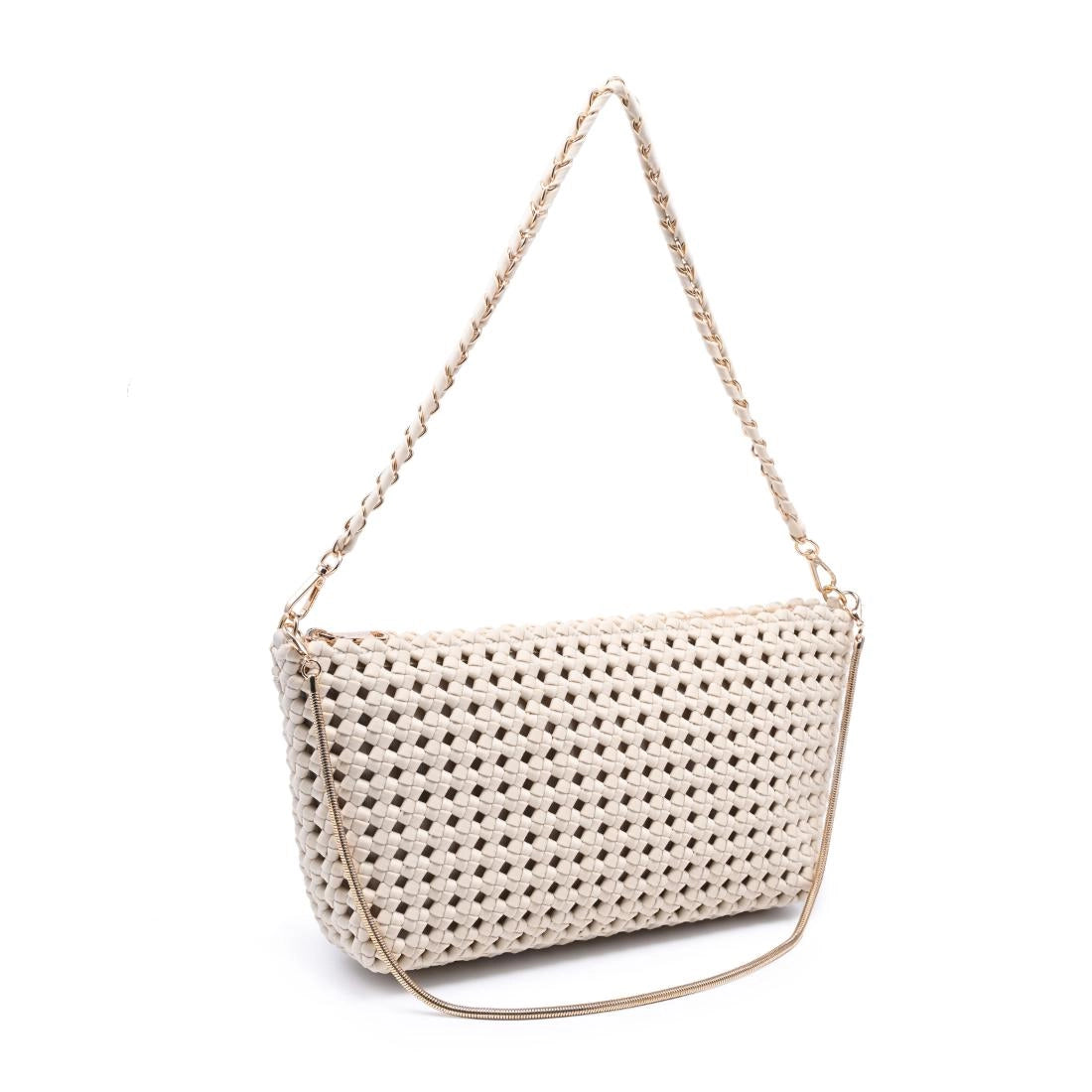 Eclipse Clutch Purse (Cream)
