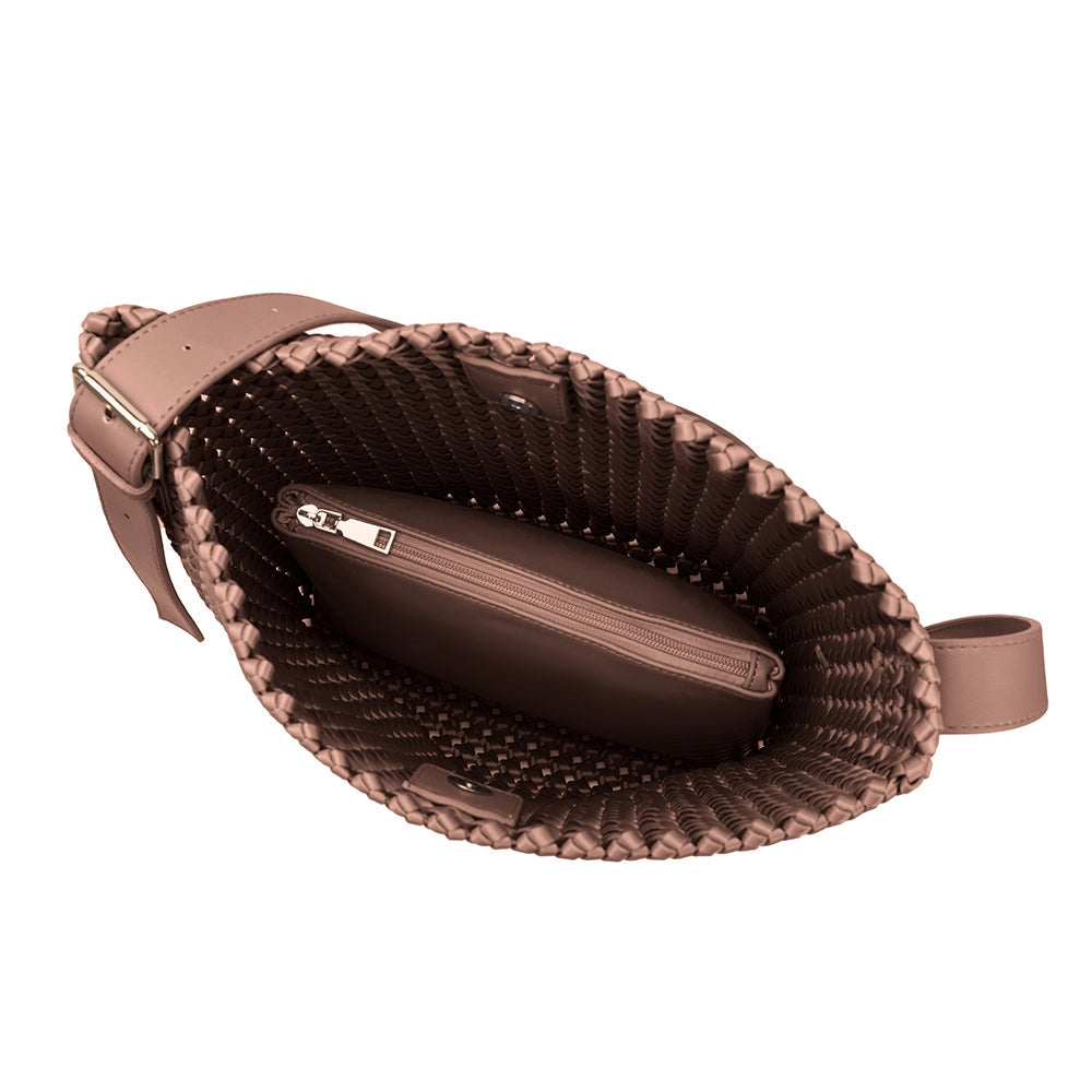 Celine Nylon Large Shoulder Bag (Cocoa)