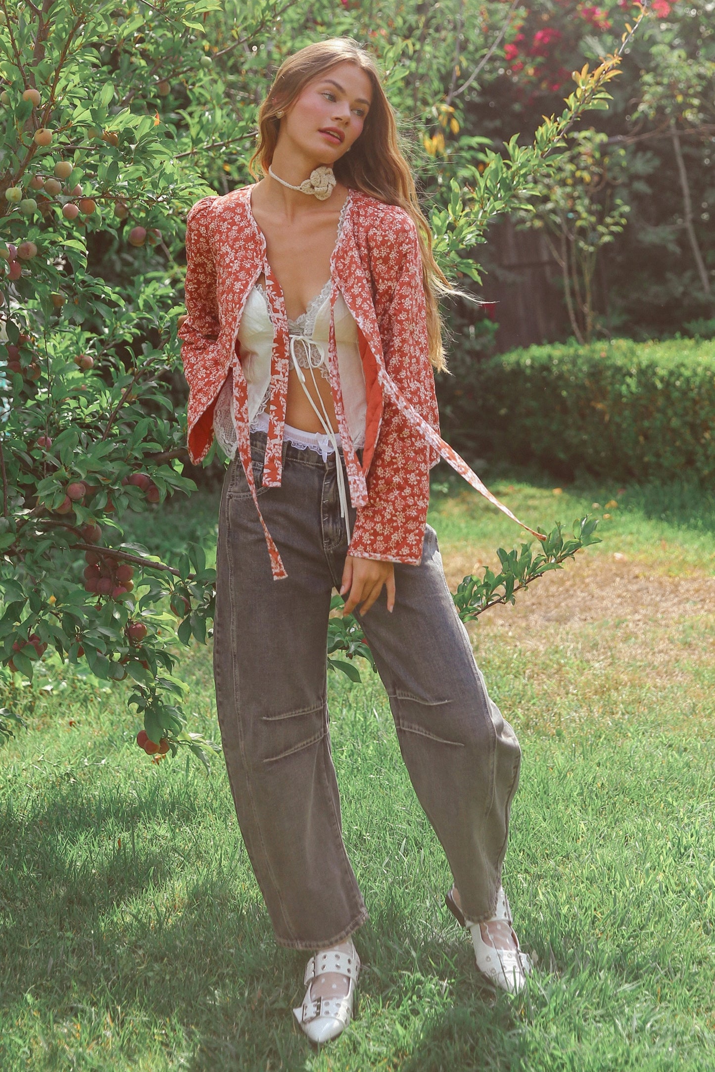 TONI BARREL RELAXED FIT JEANS (DARK DENIM)