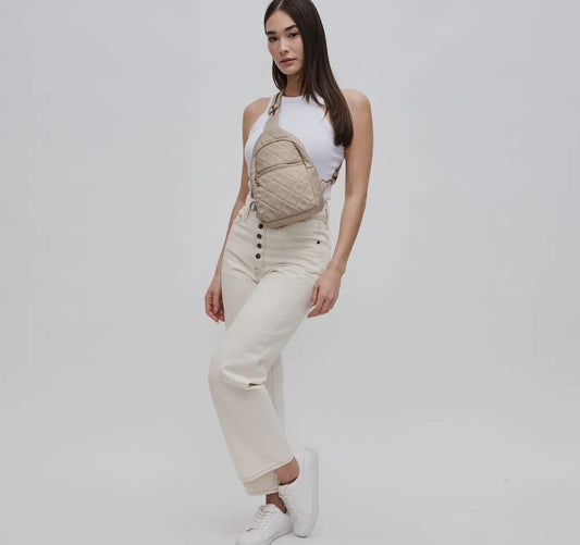 Motivator Sling Backpack (Nude)