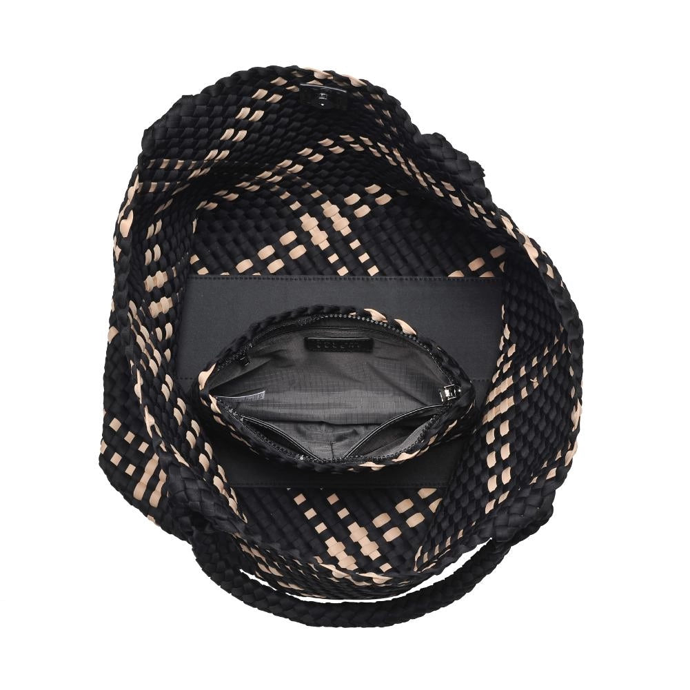 SKY'S THE LIMIT WOVEN NEOPRENE TOTE - LARGE